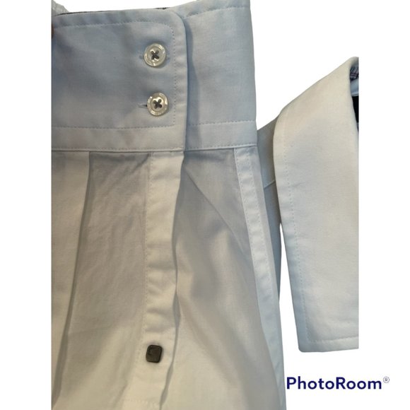 Hugo Boss Button Up Front Shirt, Size XL Slim Fit, White, Long Sleeve - Picture 7 of 9